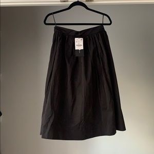 Zara high waisted black skirt